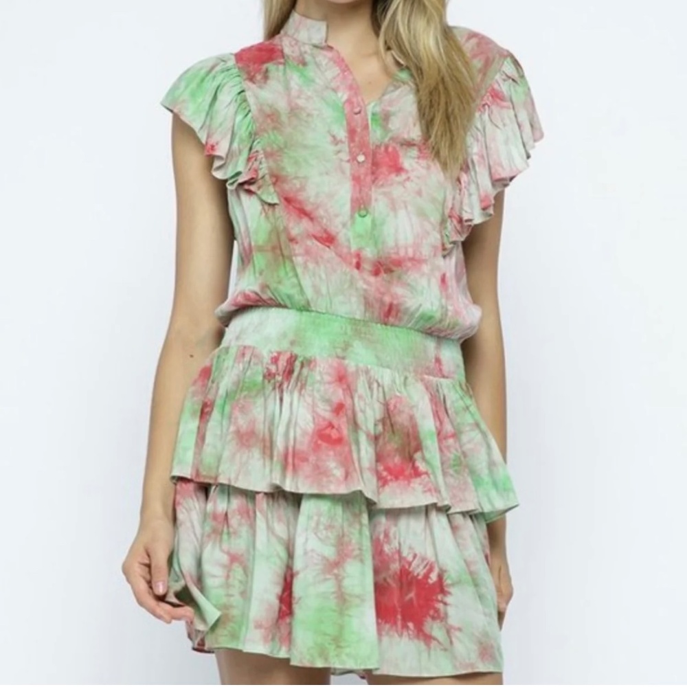 NWT‎ Women's Medium Tie Dye Terred Dress -cp